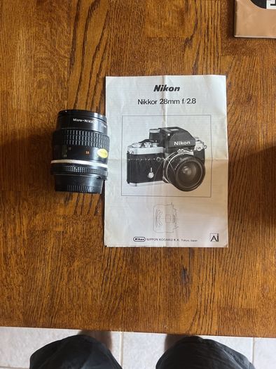 Nikon 28mmf/2.8 excellent condition with manual