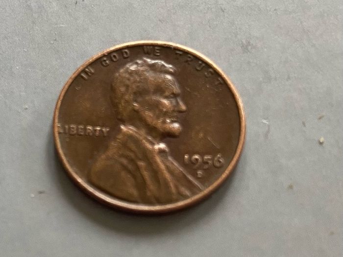 1956 US Cent With Errors