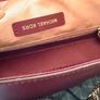 Michael Kors Burgundy Leather Tote Bag (Gold Hardware & Charm) Image 3