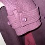 Hobbs Burgundy wool coat Image 3