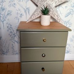 3 Drawer bed side locker