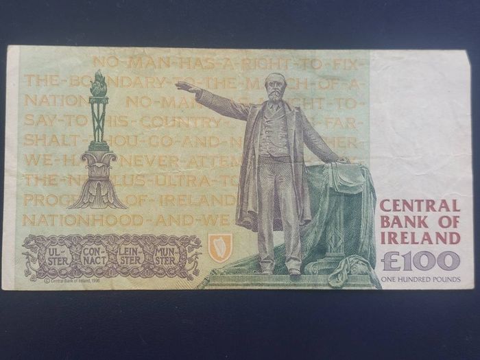 2 x parnell 100 pound notes