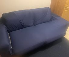 leather two seater