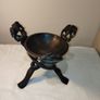 Vintage African carved wood Image 2