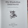 Folio Society The Elizabethan Underworld Salgado Gamini 2006 1st Print Image 3