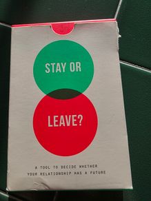 Stay or leave cards
