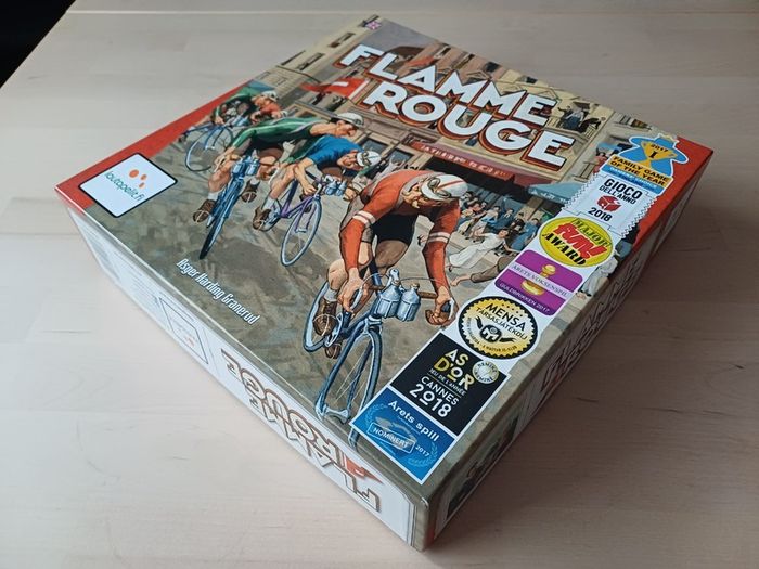Flamme Rouge Family Bicycle Racing Strategy Board Game 2016
