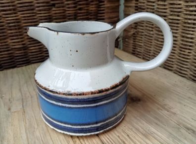 midwinter, moon, vintage blue jug