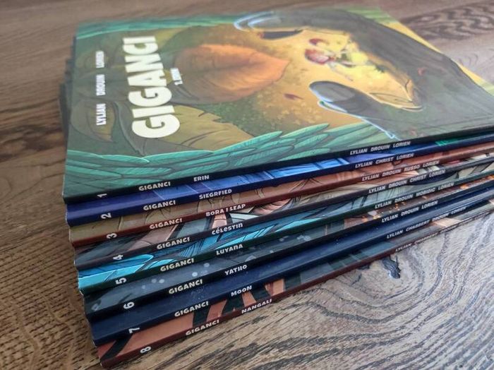 8x Polish Children's Comic Books, Age 9+