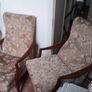 Vintage upholstered armchairs Image 2