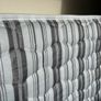 Single pine frame bed and practically new mattress Image 2