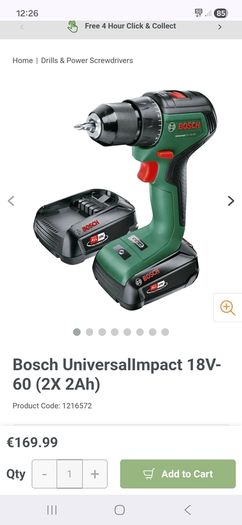 Bosch drill