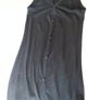 Black Sleeveless Top with Buttons - Festival Wear Image 3