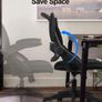NEW SALE | Desk Chair Office Chairs 90Degree Flip-up Armrest Ergonomic Computer Chair Height Adjustable 360 Degree Image 5