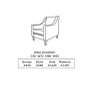 Armchair: Finline Alice Chair  Gold Range B Image 2