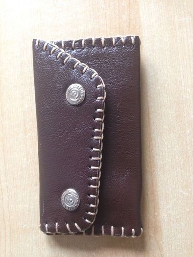 Genuine Leather Key & Card Wallets Protect Your Pockets