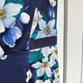 BNWT Precis Petite blue floral shift sheath dress UK12 Image 3