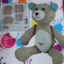 Sew your own Linen Bear Activity Kit Image 2