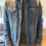 Men's All Saints Lined Denim Jacket (L) Image 2