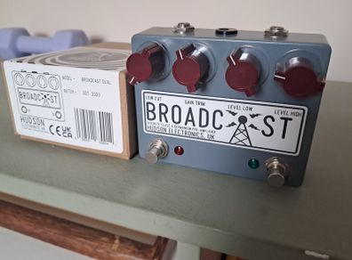 Hudson Broadcast Dual Footswitch