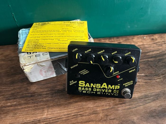 SansAmp Bass Driver DI Tech 21