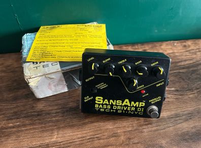 SansAmp Bass Driver DI Tech 21