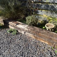 16 railway sleepers