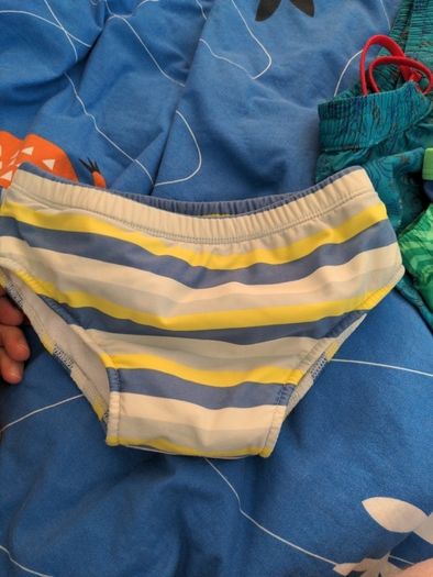 Leak proof swim shorts