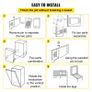 Bed Kit king And Queen  Size Bed Heavy Duty Support Hardware DIY Kit Mounting Wall Springs Mechanism(Vertical) Image 7