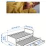 Kids double bed with mattress Image 2
