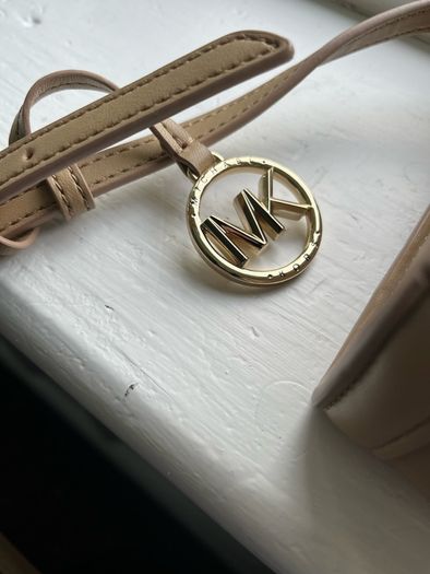 Michael Kors Woven Crossbody - like new