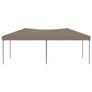 Folding Party Tent Taupe 3x6 m Image 3