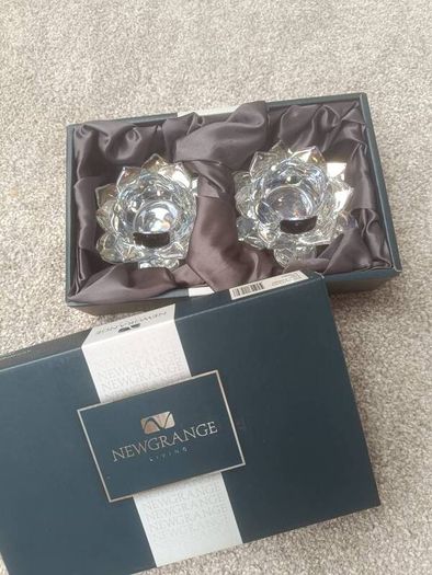 Newgrange Candle Holders Brand New / Never Used