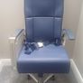 Airbus A320/A321 Aircraft Seat Swivel Office Chair | Genuine Airline Seat with Tray Table & Life Jacket Image 7