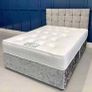 New Stylish single ,Double 4ft, 4ft6, King 5ft And 6ft Superking Sizes Divan Beds Instock. Drawers And Optional Tufted Mattresses Available. Free Delivery Image 2
