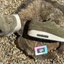 Nike Air Max 1 Jaded Olive Suede Cream White Black Image 3