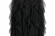 NEW black tiule skirt