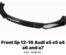 Front splitter 12-16 audi a5/s5/a4/a6/a7