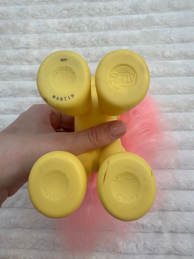 My Little Pony Styling approx. 21 cm.  Fluttershy Brushable Pony 2013 Used Please see photos