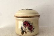 Vintage Kerry Ironstone Hydrangea Sugar Bowl 1970s