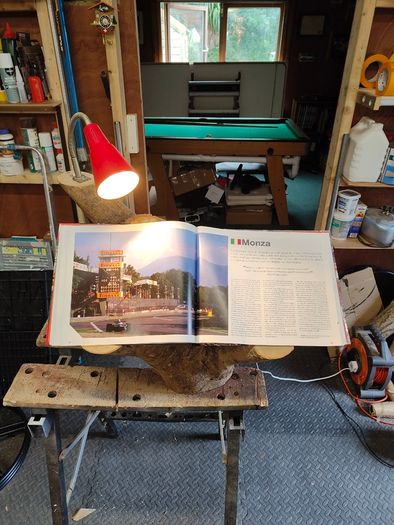 Unique handmade book stand
