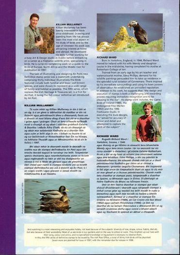 1997 Ireland Birds of Ireland Pack. Includes all stamps and mounts.