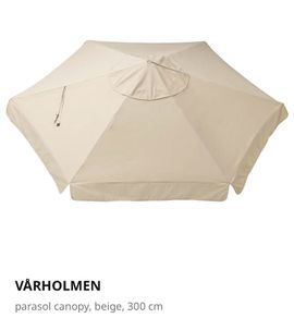 Varholmen parasol cover from IKEA 3 metre.