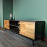 Next Jefferson Wide Pine TV Unit Image 2