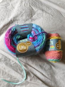 Multicoloured yarn bundle