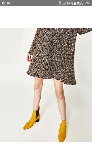 Zara new Dress floral pattern