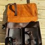 Full Grain Crazy Horse leather satchel Image 3