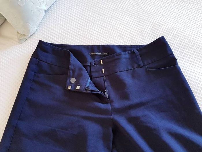 Navy Trousers - Size 14