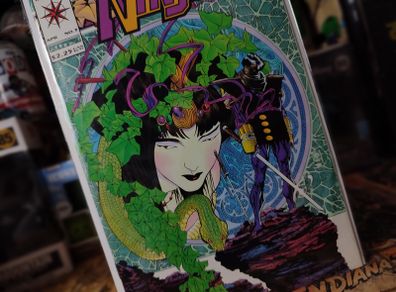 Ninjak ! Issue #3 ! 1st App of Michiko and Senator Yusaku Okubo ! 1994 ! by Valiant !
