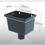 100mm aluminium Downpies and hoppers Image 5